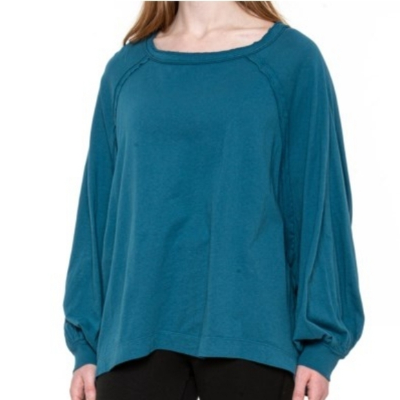 #195 Free People Women's She's Everything Long Sleeve Shirt Size S - Picture 1 of 4